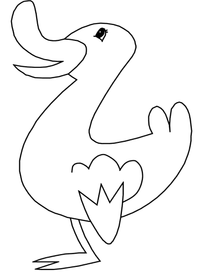 birds coloring book pages