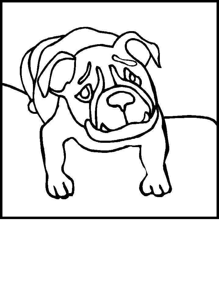 dogs and puppies coloring book pages