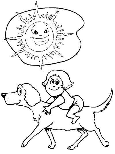 dogs and puppies coloring book pages