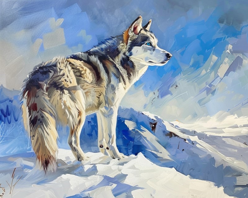 photo of a Siberian Husky