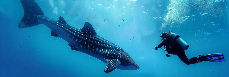 photo of a whale shark