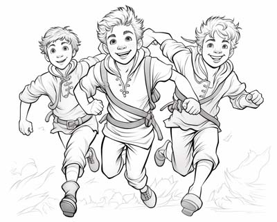 The Lost Boys coloring page