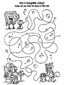 Spongebob Squarepants coloring page