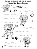 Spongebob Squarepants coloring page