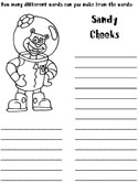 Spongebob Squarepants coloring page