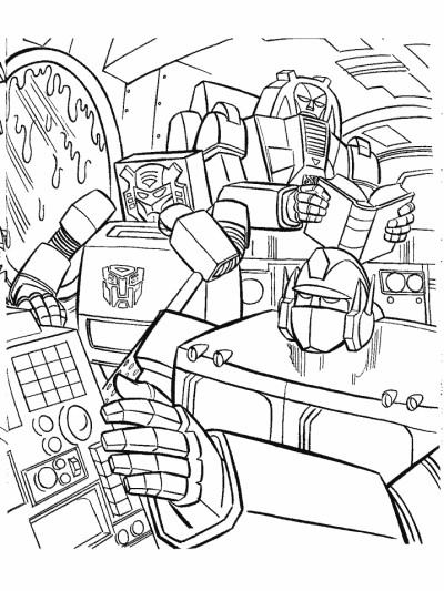 Transformers Coloring Pages