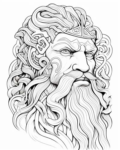 Finn McCool coloring page