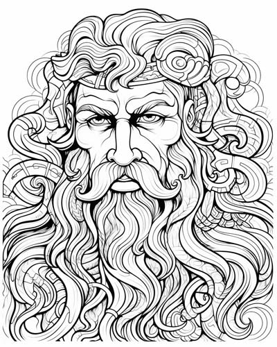 Finn McCool coloring page