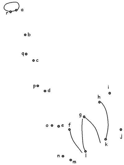 Hockey Connect the dots coloring page