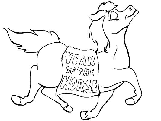 chinese new year coloring pages
