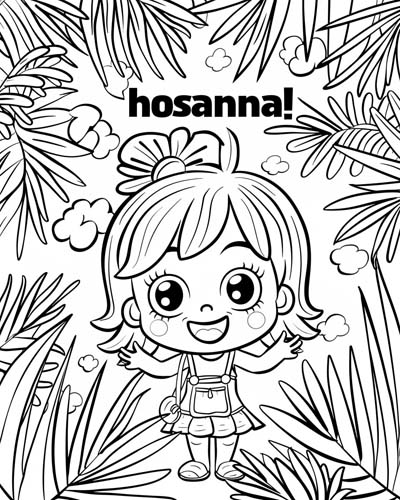 hosanna word art
