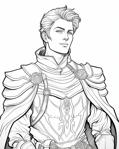 Sir Percival coloring page