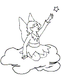 fairies (fantasy)  coloring book pages