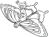 fairies (fantasy)  coloring book pages