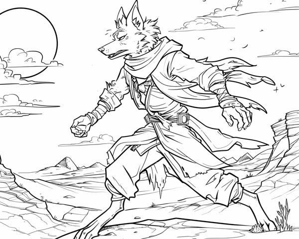 coyote the trickster on a mission