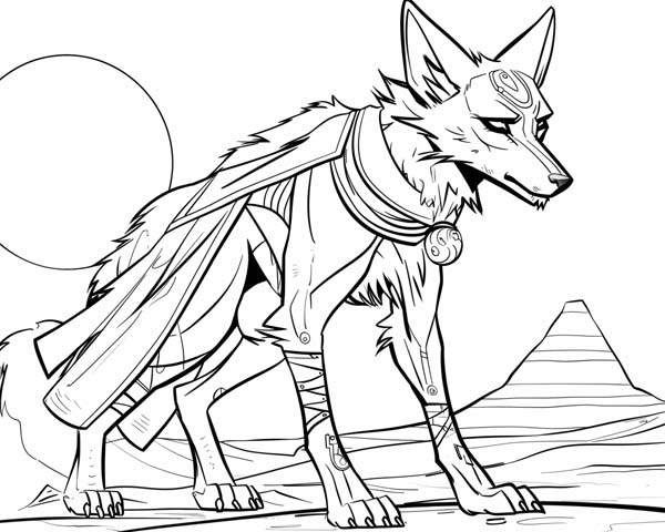 coyote the trickster looking tired