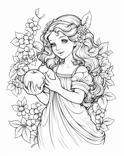 Hesperid coloring page