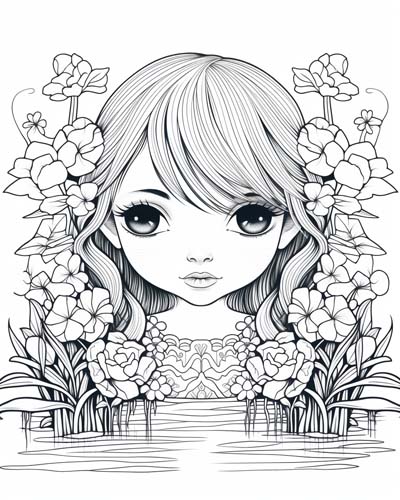 Limnade coloring page