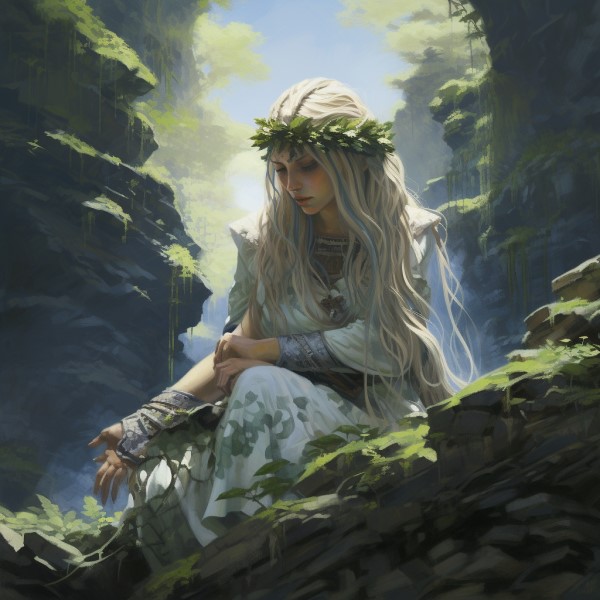 limnade or nymph of the marsh artwork