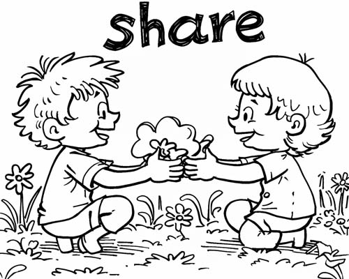 word art coloring page - share