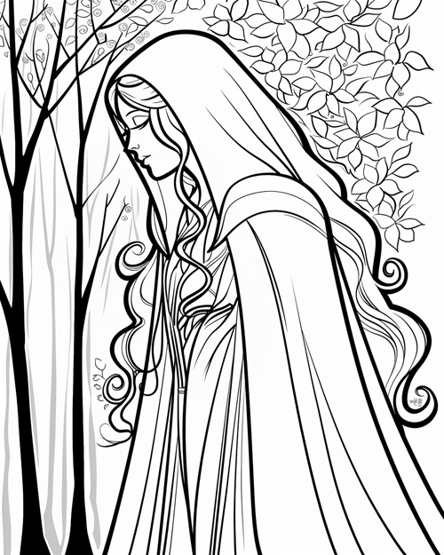 Danish folklore - huldra