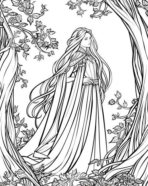 Danish folklore - huldra
