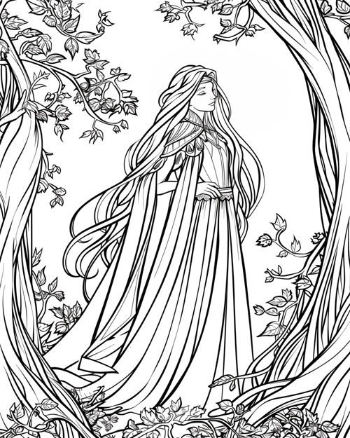 Danish folklore - huldra
