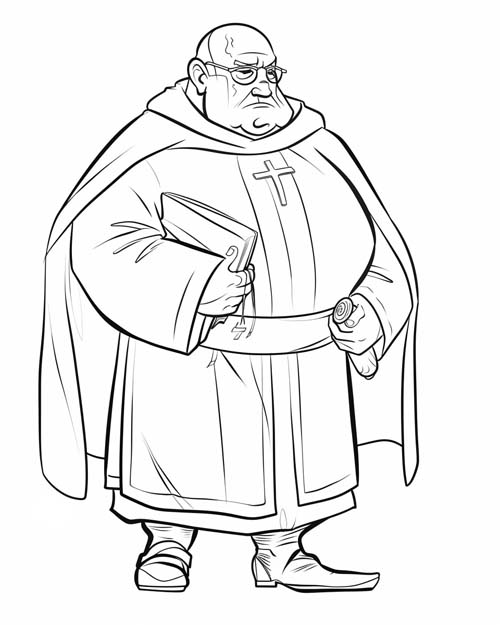 coloring page of Mr. Green