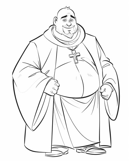coloring page of Mr. Green