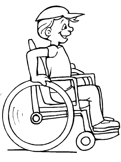 special needs coloring book pages