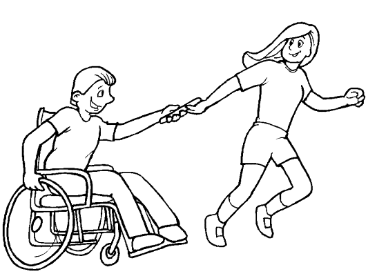 special needs coloring book pages