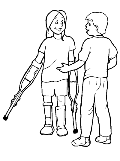 special needs coloring book pages