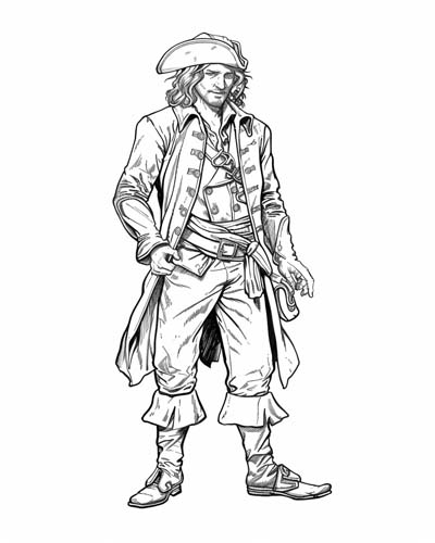 Henry Jennings coloring page