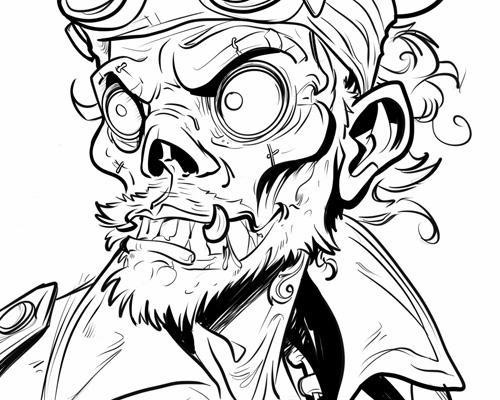 Davey Jones coloring page