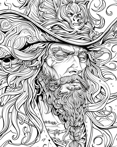 Davey Jones coloring page