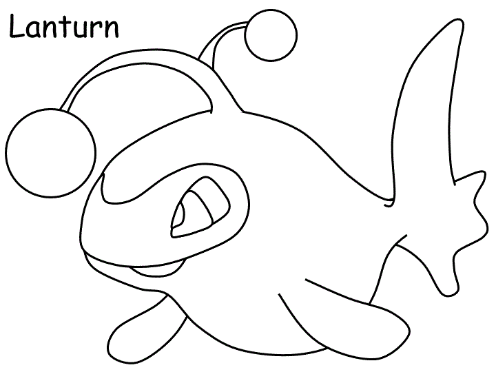Lanturn coloring page