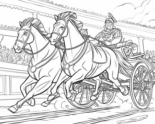 Olympic sports coloring page of the sacred fire