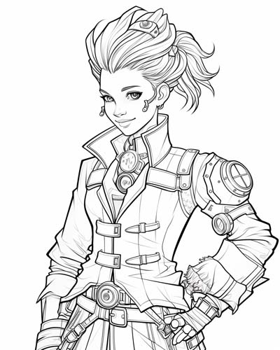 Leather jacket and mechanical arm