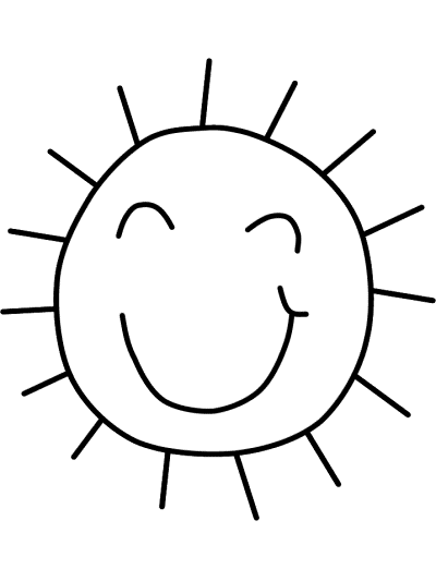 summer coloring book pages
