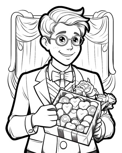 Ready with a gift for Valentine's Day