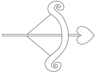 Valentine's Day coloring page