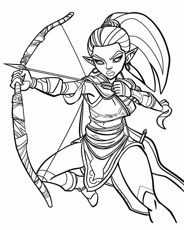 coloring page of Nabooru