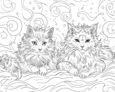 coloring page of Bygul and Trjegul