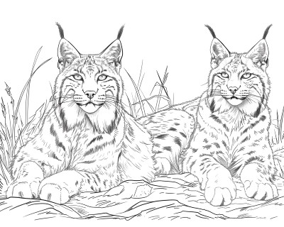 coloring page of Bygul and Trjegul