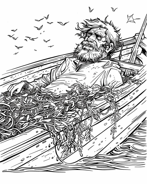 Danish folklore - Draugen (ghostly sailor)