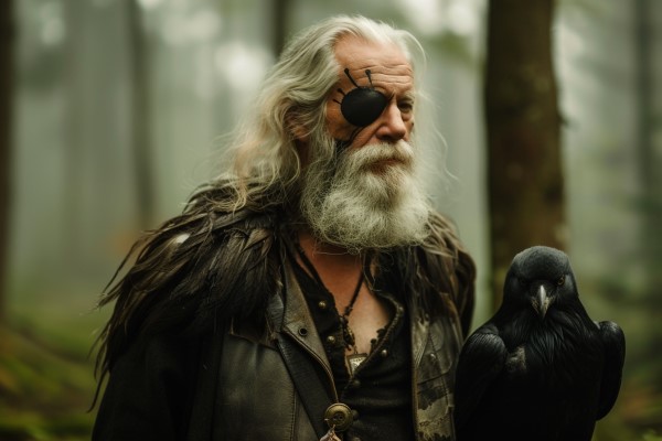 artwork of Odin Allfather