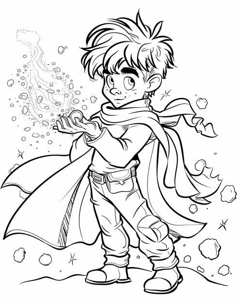 Jack Frost coloring page