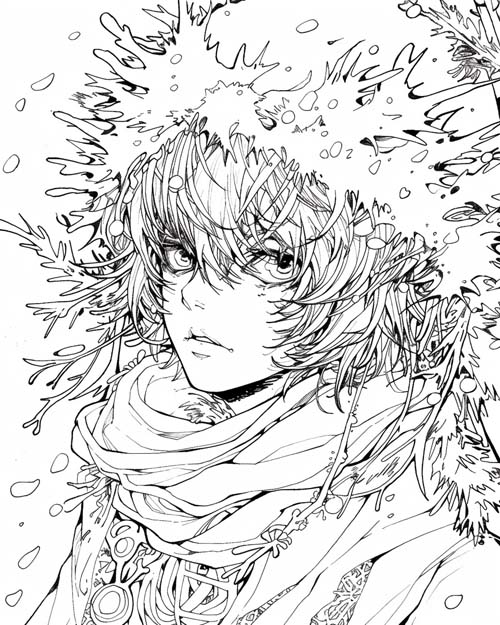 Jack Frost coloring page
