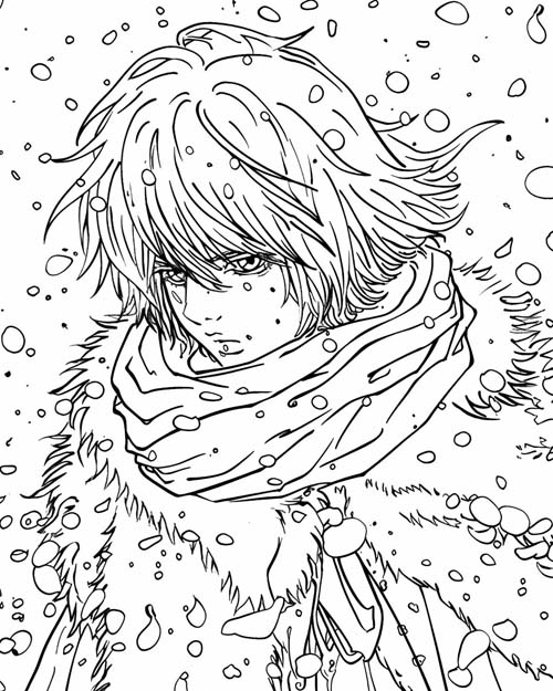 Jack Frost coloring page