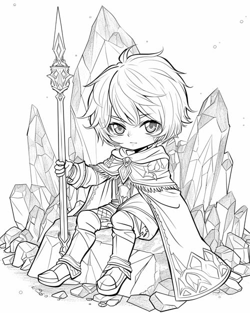 Jack Frost coloring page